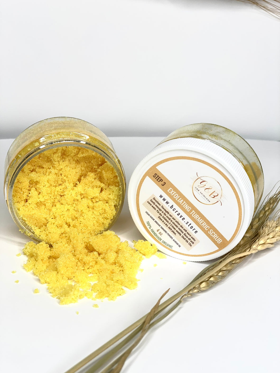 Exfoliating Turmeric Scrub 4oz