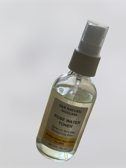 Rose Water Toner 2oz